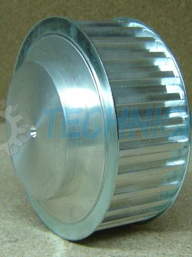 Koło pasowe zębate aluminiowe, podziałka T