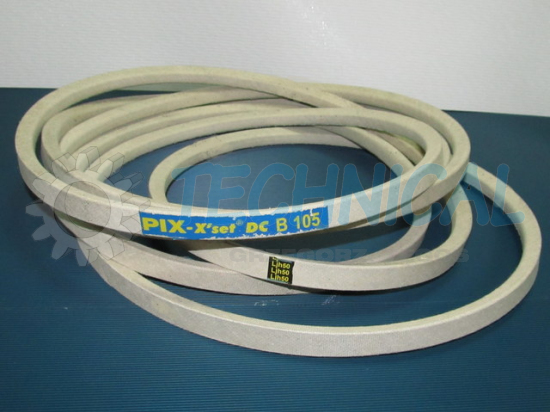 Pasy klinowe B105 białe do White Cap