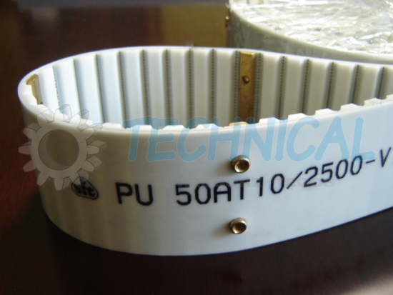 Specjalne pasy zębate z fałszywym zębem dla mocowania zabieraków