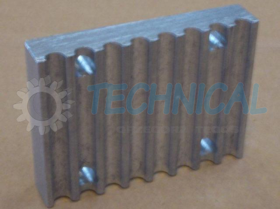 Zacisk aluminiowy do pasów zębatych metrycznych i calowych