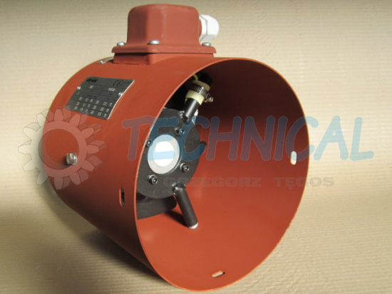 Obce chłodzenie silnika elektrycznego