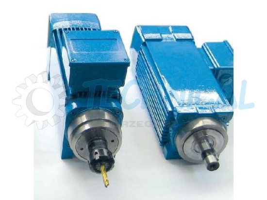 Silniki indukcyjne jamniki z uchwytami do narzędzi   