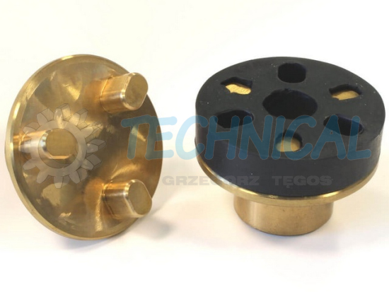 Sprzęgło mosiężne elastyczne SIT