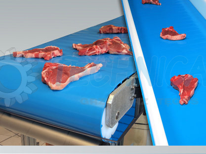 Taśmy transportujące PU monolityczne napędzane kołami zębatymi