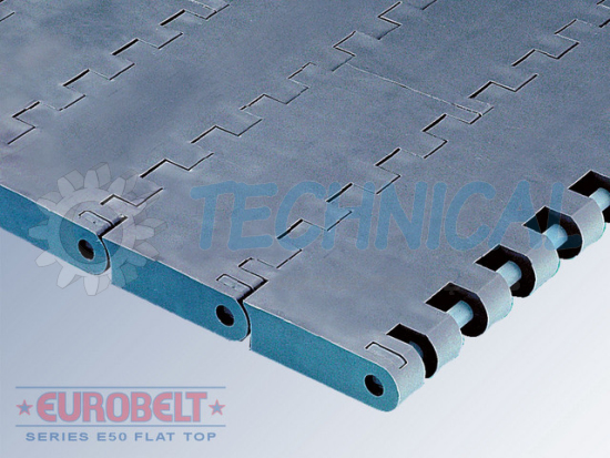 Taśmy modularne, Eurobelt  E50 Flat Top