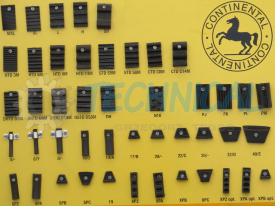 Pasy klinowe Continental