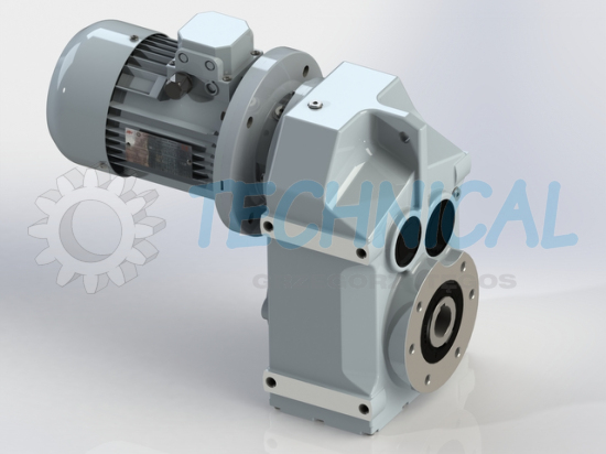 Motoreduktor walcowy