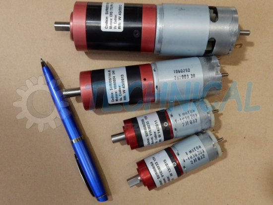 Silniczek 12v z przekładnią do napędu 