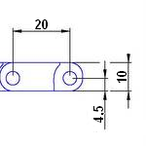 Taśmy modularne, podziałka 20mm