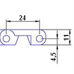 Taśmy modularne higieniczne z atestem FDA 