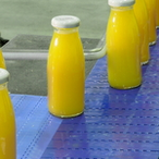 Taśma modularna E31 do transferu produktów pod kątem 90 st.