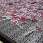 Taśmy modularne - transport słodyczy 