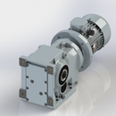 Motoreduktor walcowo stożkowy - Motoreduktor kątowy