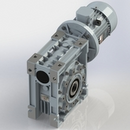 Motoreduktor ślimakowy - motoreduktor kątowy