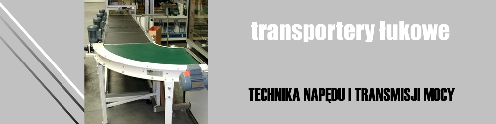 Przenośnik łukowy, transporter taśmowy